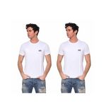 Black et Decker Lot de 2 t-shirts homme manches courtes en coton 140gr/m². Coloris disponibles : Blanc
