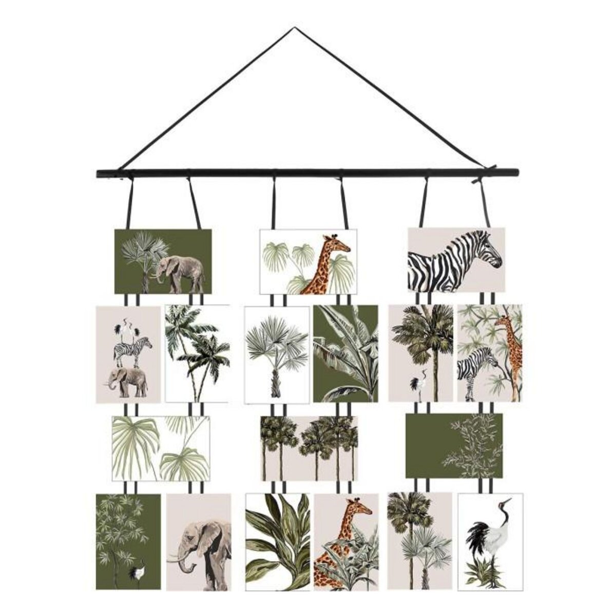 ATMOSPHERA Pêle-Mêle 18 Photos  Suspension  90cm Noir