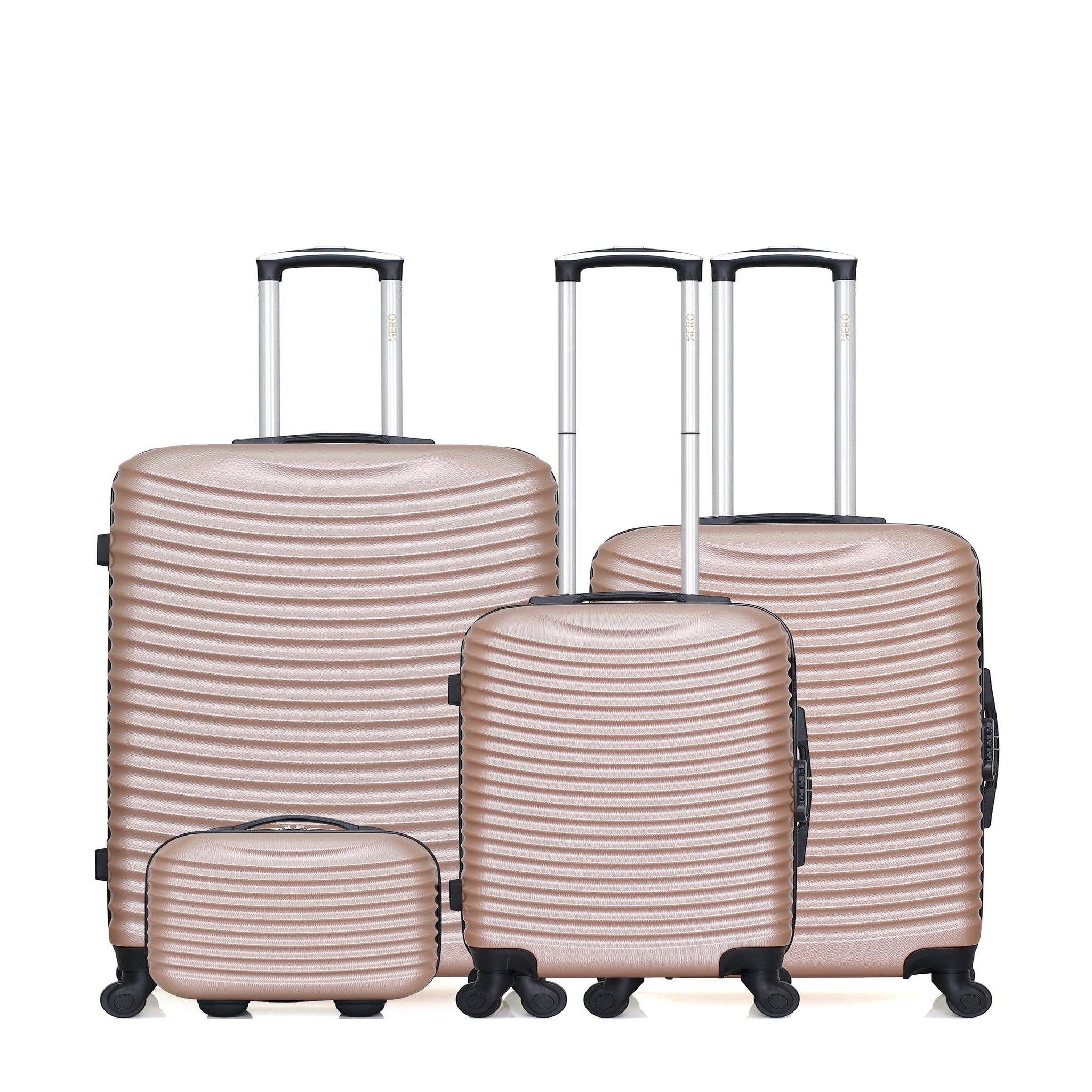 HERO Hero - set de 4 abs etna-c  75 cm 4 roues. Coloris disponibles : Beige, Gris, Bleu