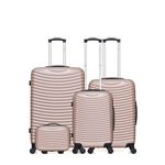 HERO HERO - Set de 4 Valises ETNA-C. Coloris disponibles : Gris, Rose, Beige, Noir, Bleu, Vert