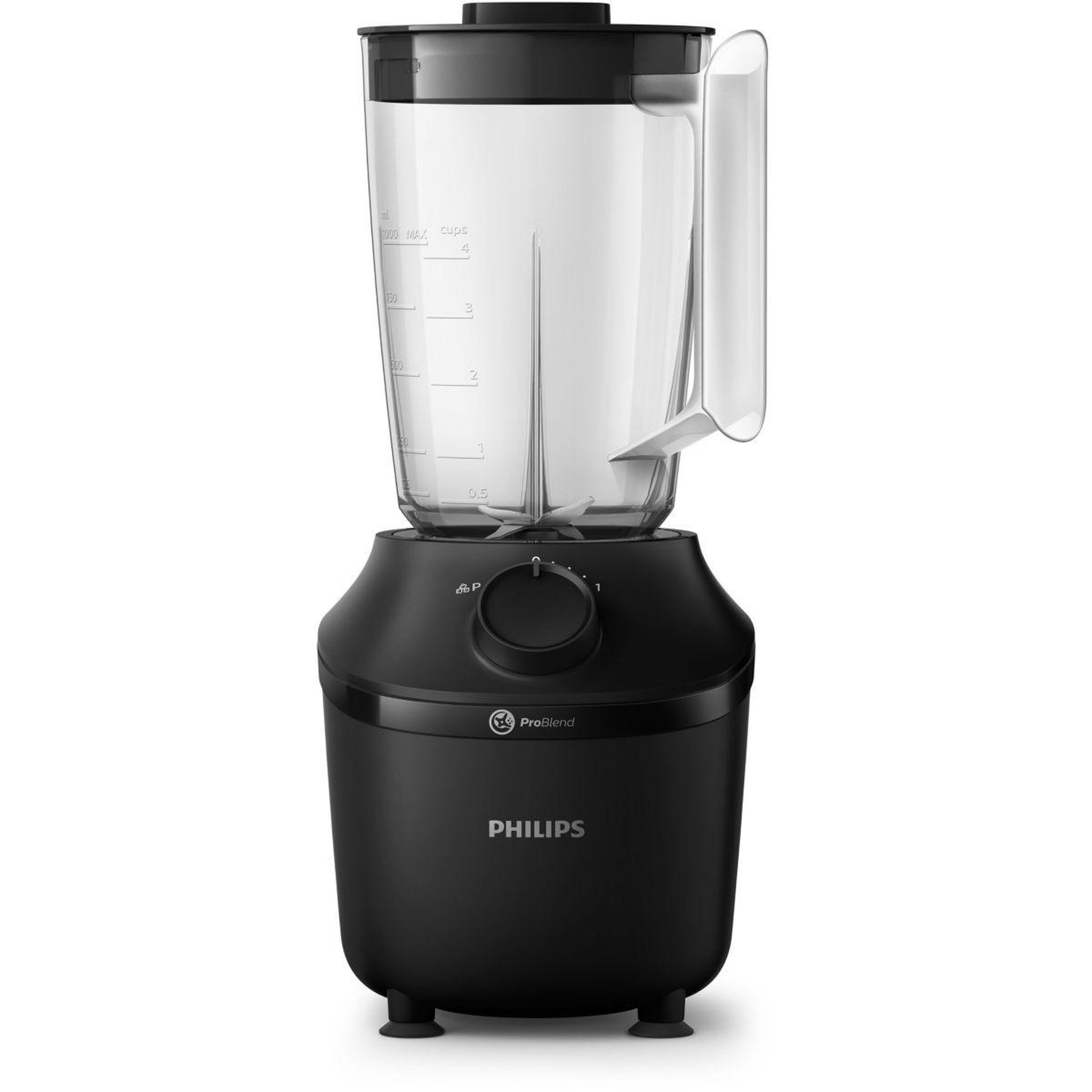 Voir la diapositive 2 : Philips Blender hr2041/01 blender mixeur noir série 3000 1.9l, 450w
