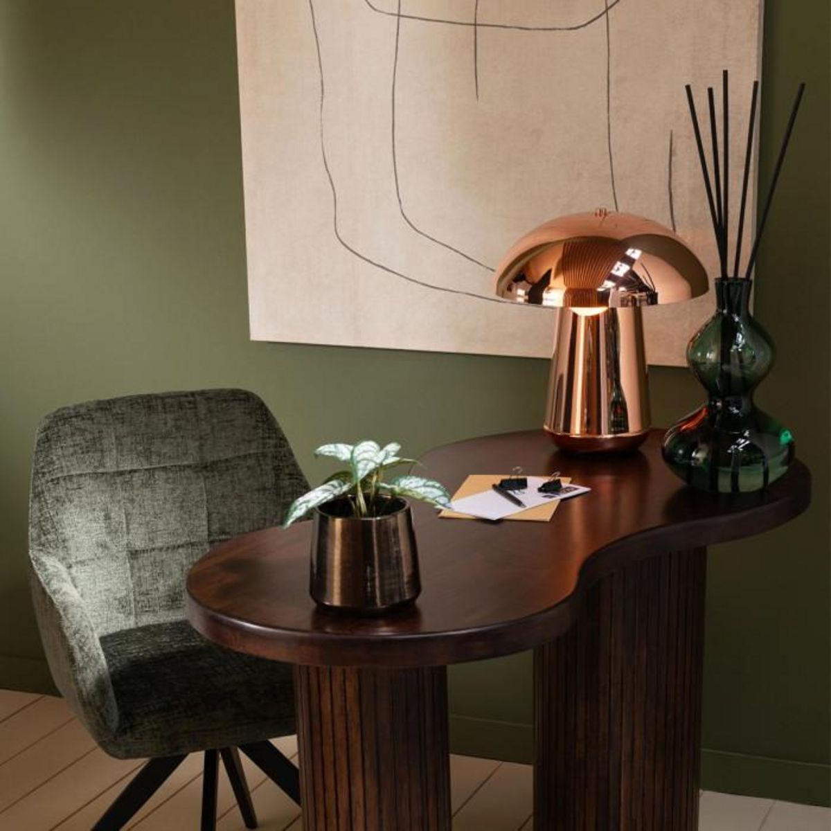 Paris Prix Diffuseur de Parfum en Verre  Li-Ly  500ml Cedar Breeze