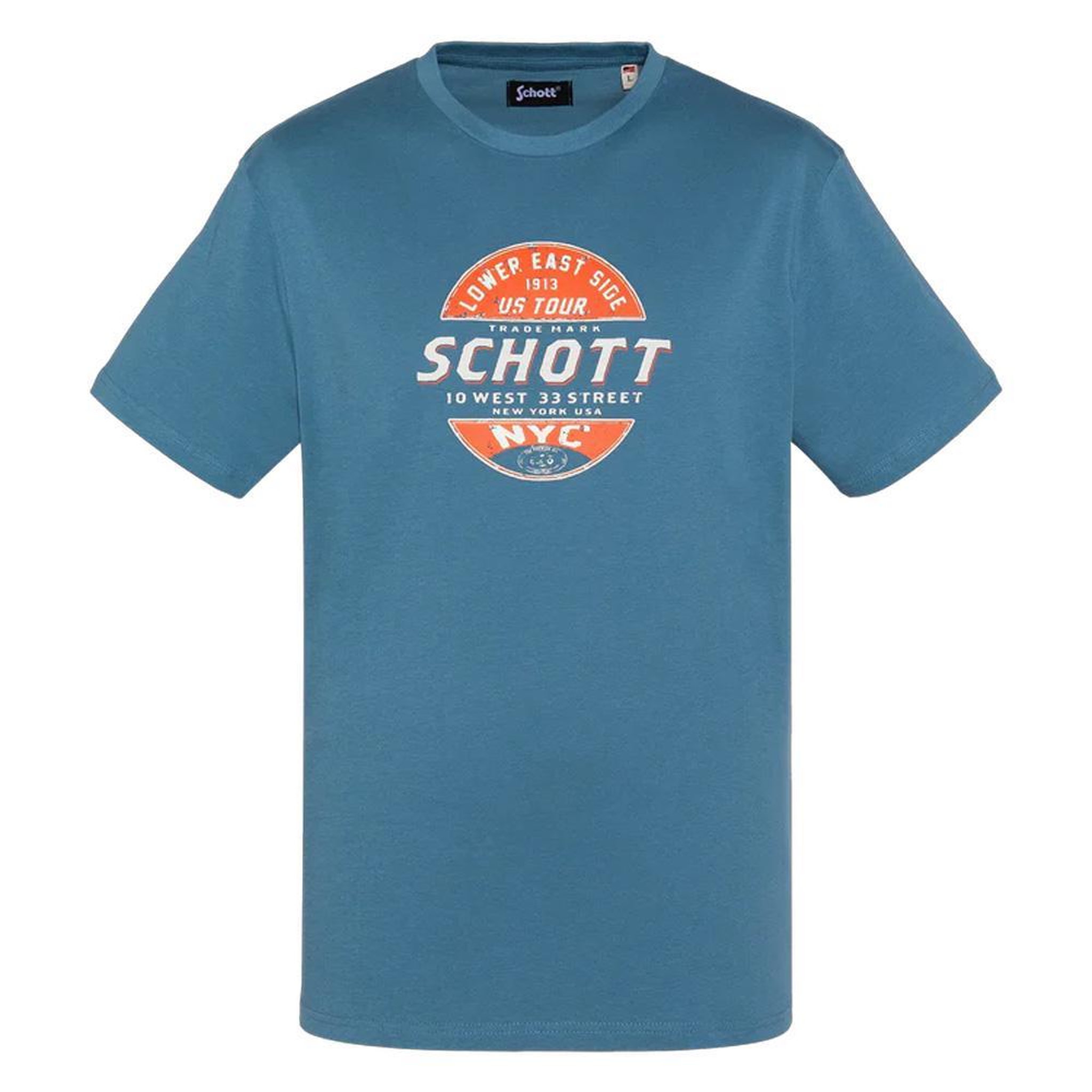 Voir la diapositive 1 : Schott T shirt  Homme Schott TSUSTOUR