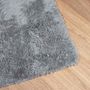 Voir la diapositive 4 : VIDAXL Tapis shaggy a poils longs NAVARRA gris argente 240x340 cm