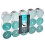 Voir la diapositive 1 : COMPTOIR DE LA BOUGIE Lot de 30 Bougies Chauffe-Plat Parfumées 3,7cm Coco