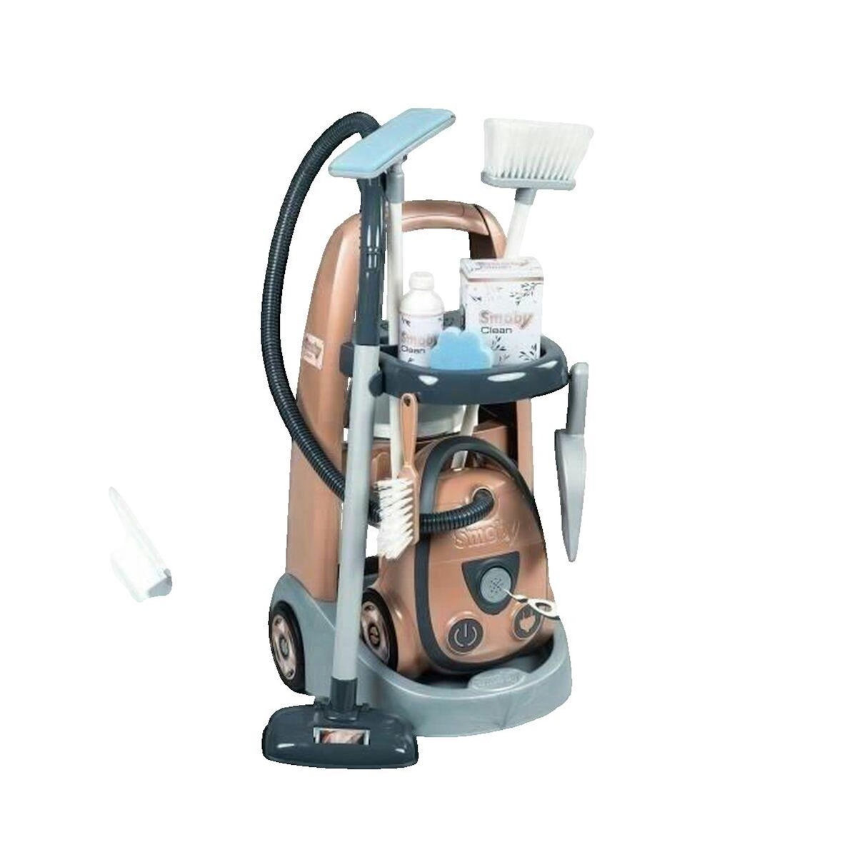 SMOBY Kit de nettoyage et de rangement Smoby avec aspirateur électronique