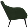 Voir la diapositive 4 : VIDAXL Fauteuil Vert fonce 63x76x80 cm Velours