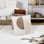 Voir la diapositive 4 : Paris Prix Coussin Déco Bouclette  Natural  40x40cm Beige