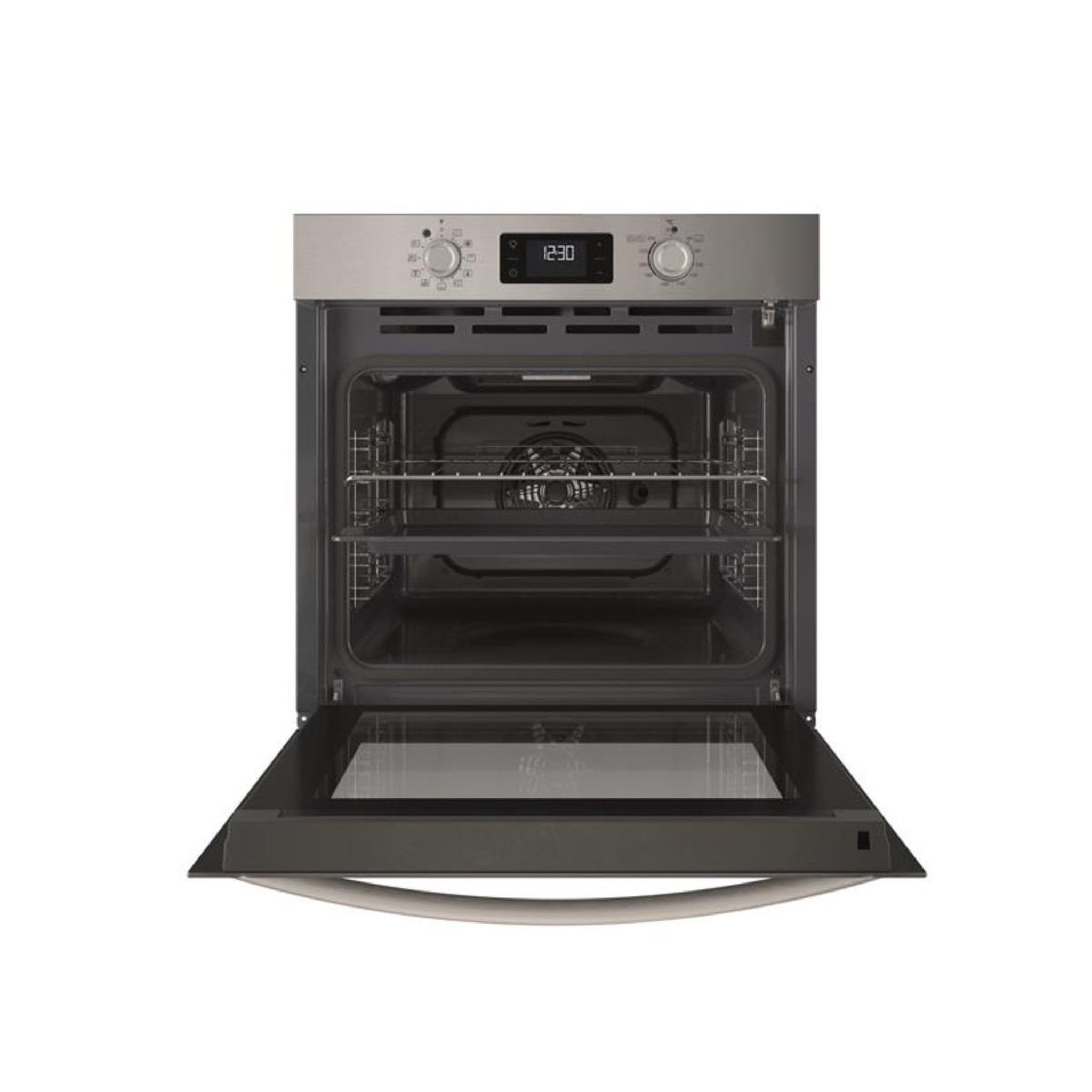 Voir la diapositive 3 : Indesit Four intégrable multifonction 71l 60cm pyrolyse inox - IO278PX