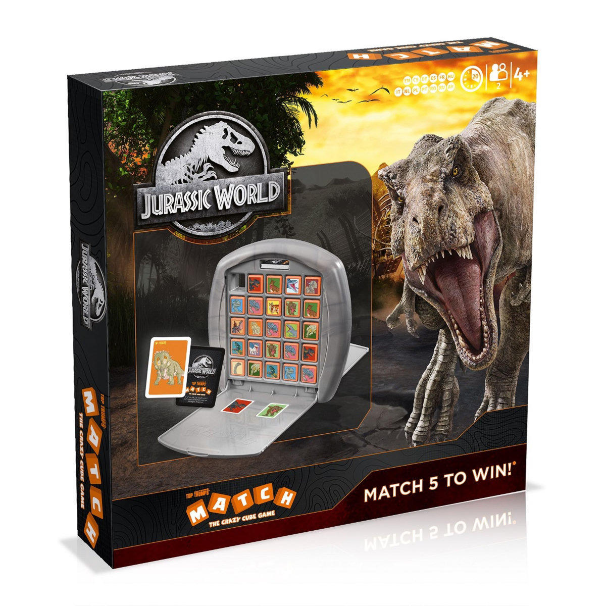  WINNING MOVES Jeu Match Jurassic World