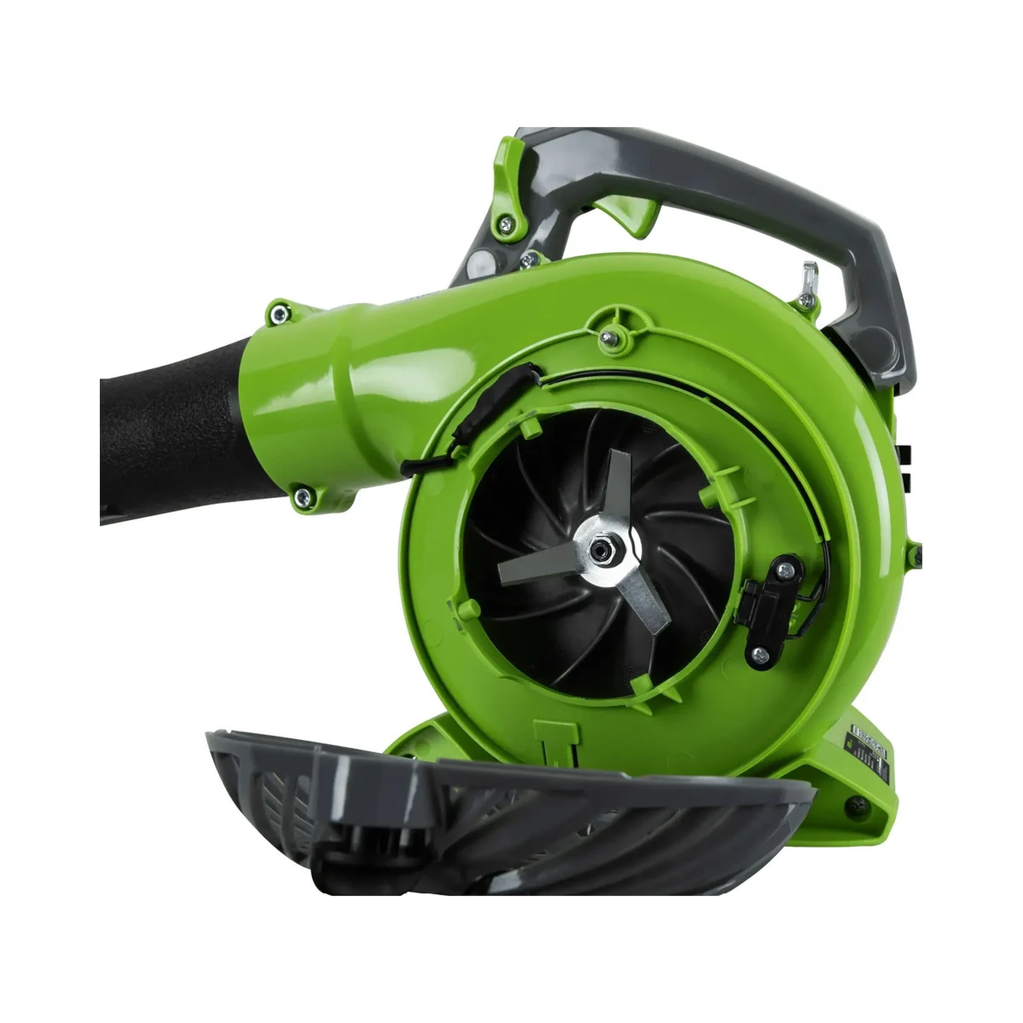 Voir la diapositive 4 : VITO Souffleur de feuilles 3en1 Aspirateur souffleur Broyeur thermique- 2T- 25.4Cm3 1CV SAC 40L VITO