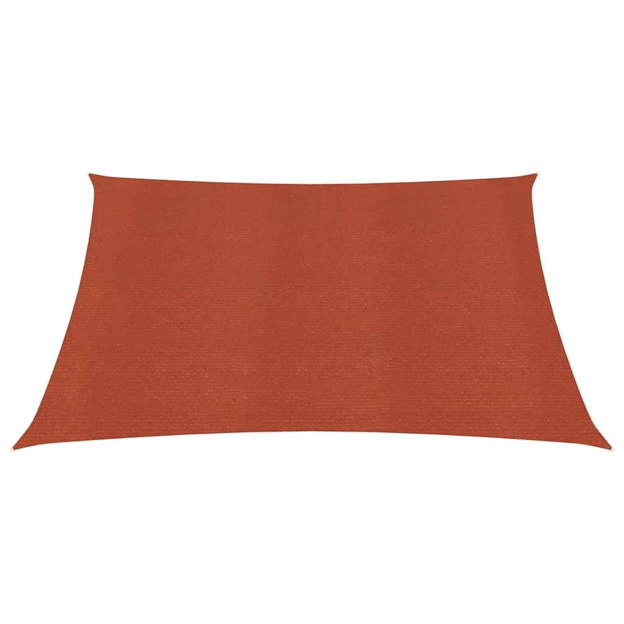 Voir la diapositive 3 : VIDAXL Voile d'ombrage 160 g/m^2 Terre cuite 2,5x3 m PEHD