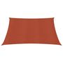 Voir la diapositive 3 : VIDAXL Voile d'ombrage 160 g/m^2 Terre cuite 2,5x3 m PEHD