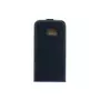 amahousse Housse noire Galaxy S7 rabat à clapet ouverture verticale