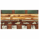 VIDAXL Dessus de table rectangulaire 60x120 cm 15-16 mm Bois recupere