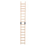 Voir la diapositive 1 : HAILO Echelle plate de toit en bois pour couvreur 5m Hailo Safety Roof