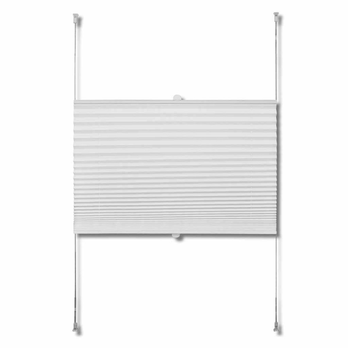 VIDAXL Store plisse 40x100 cm Blanc