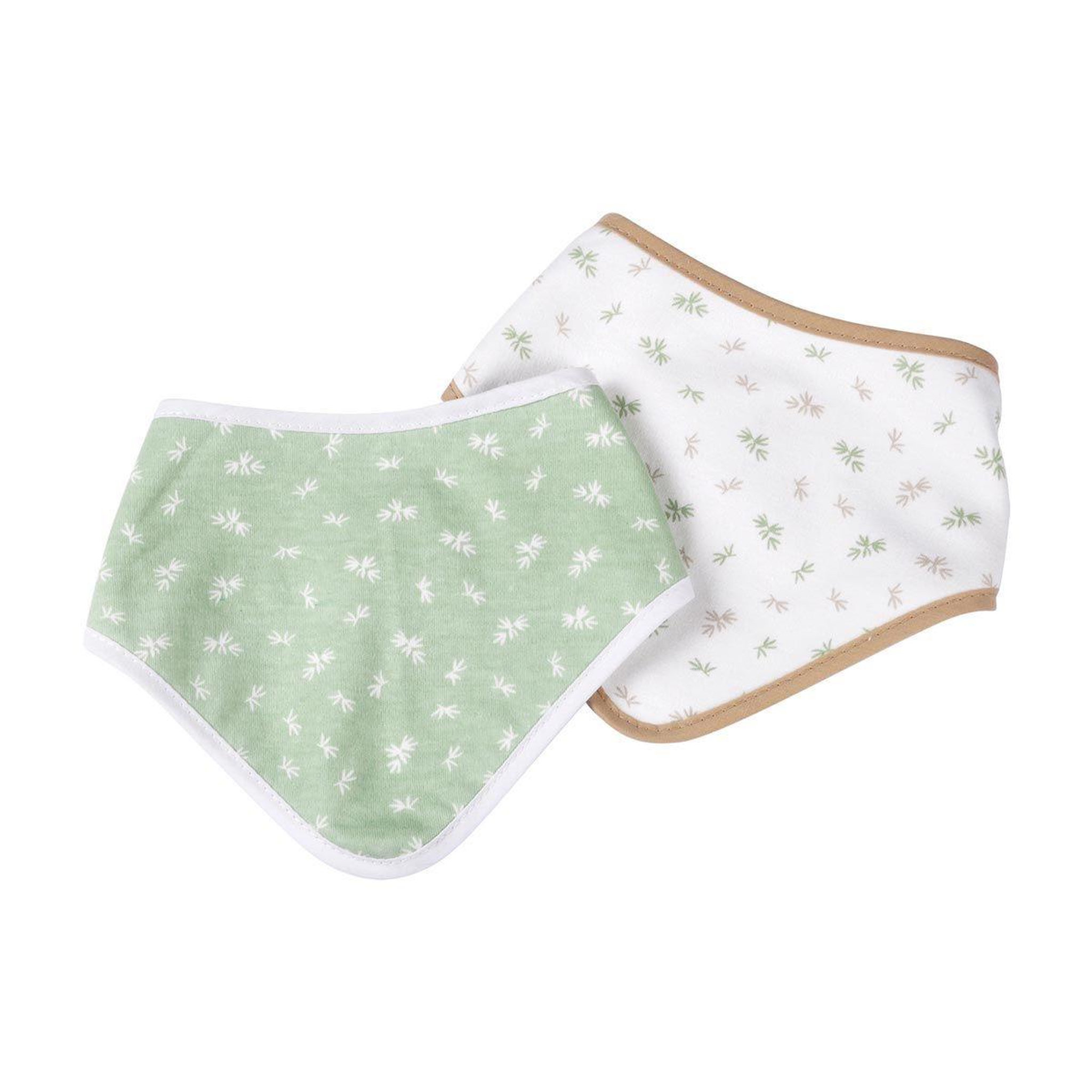BEBE DOUCEUR Lot de 2 bavoirs bébé  koala  41cm blanc & vert
