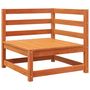 Voir la diapositive 5 : VIDAXL Canape de jardin repose-pieds 2 places bois massif de pin