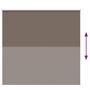 Voir la diapositive 5 : VIDAXL Store enrouleur occultant cafe 150x175cm largeur du tissu