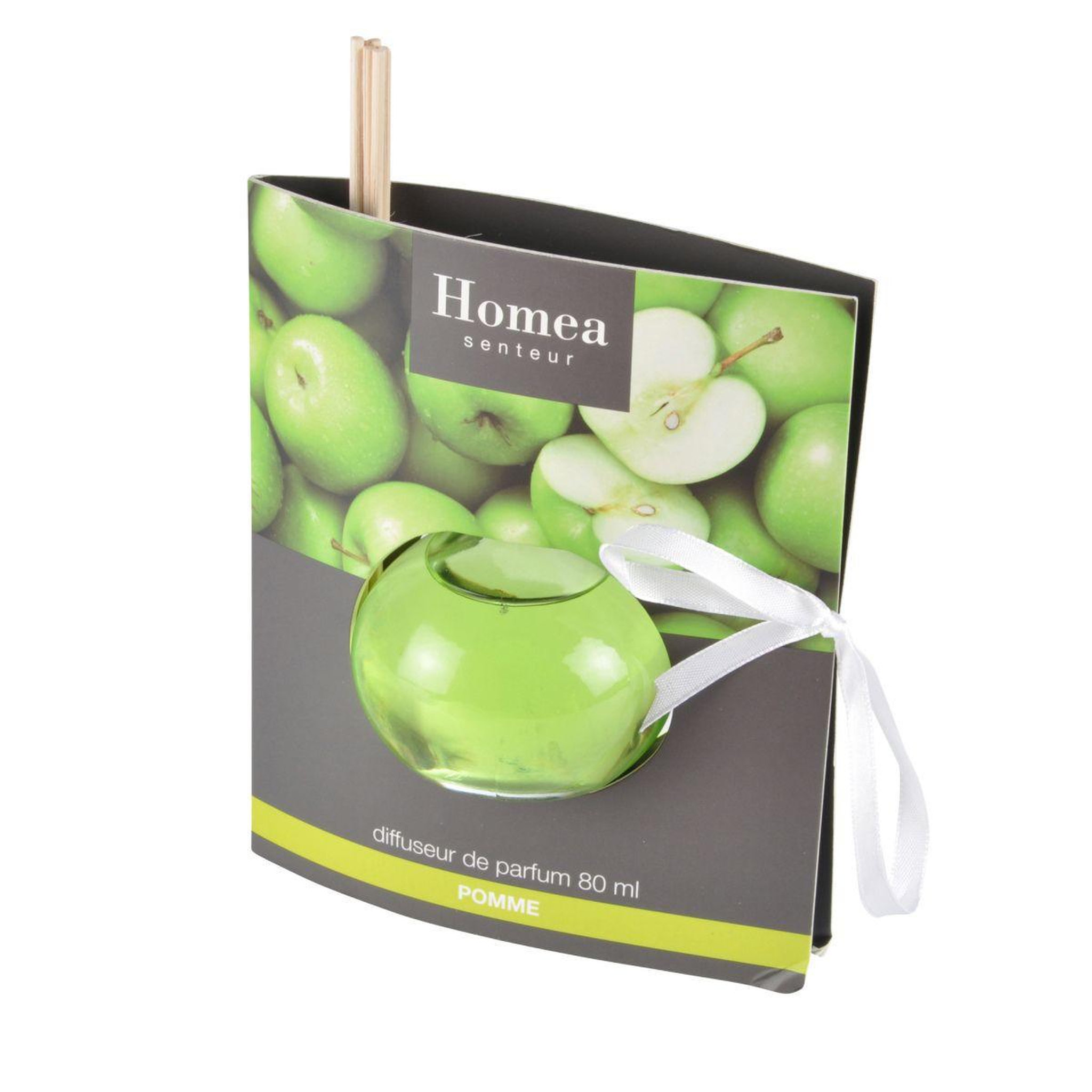 Voir la diapositive 2 : HOMEA Diffuseur de parfum  boule  80ml pomme