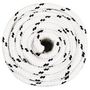 Voir la diapositive 3 : VIDAXL Corde de travail Blanc 18 mm 50 m Polyester