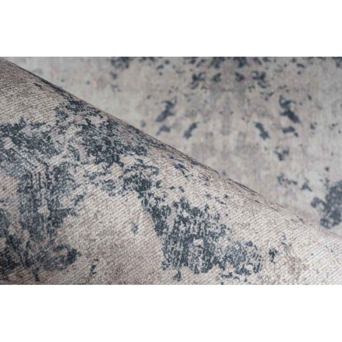 Paris Prix Tapis Déco Rectangulaire Tissé  Maika IV  Gris & Beige