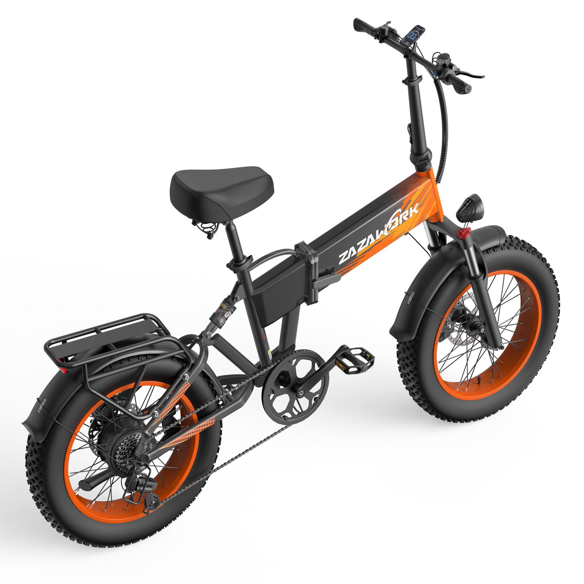 Voir la diapositive 6 : ZAZAWORK Vélo électrique pliable ZAZAWORK CF1000