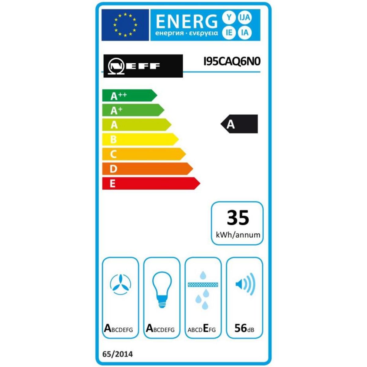 Neff Hotte plafond 90cm 798m3/h inox - i95caq6n0