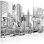 Voir la diapositive 1 : Paris Prix Tableau Imprimé  Comic Style en Noir & Blanc