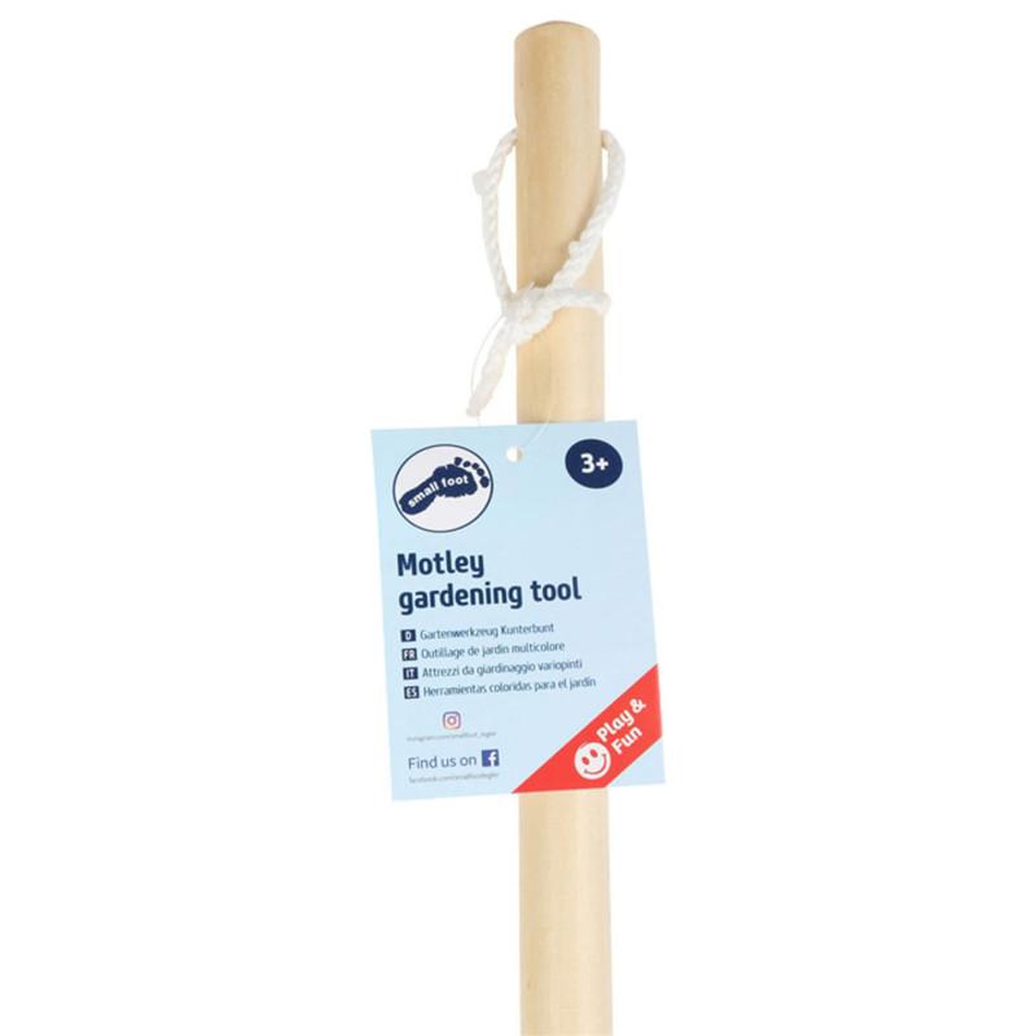 Voir la diapositive 2 : SMALL FOOT Small Foot - Wooden Children's Garden Tools, 4 pcs. 10838
