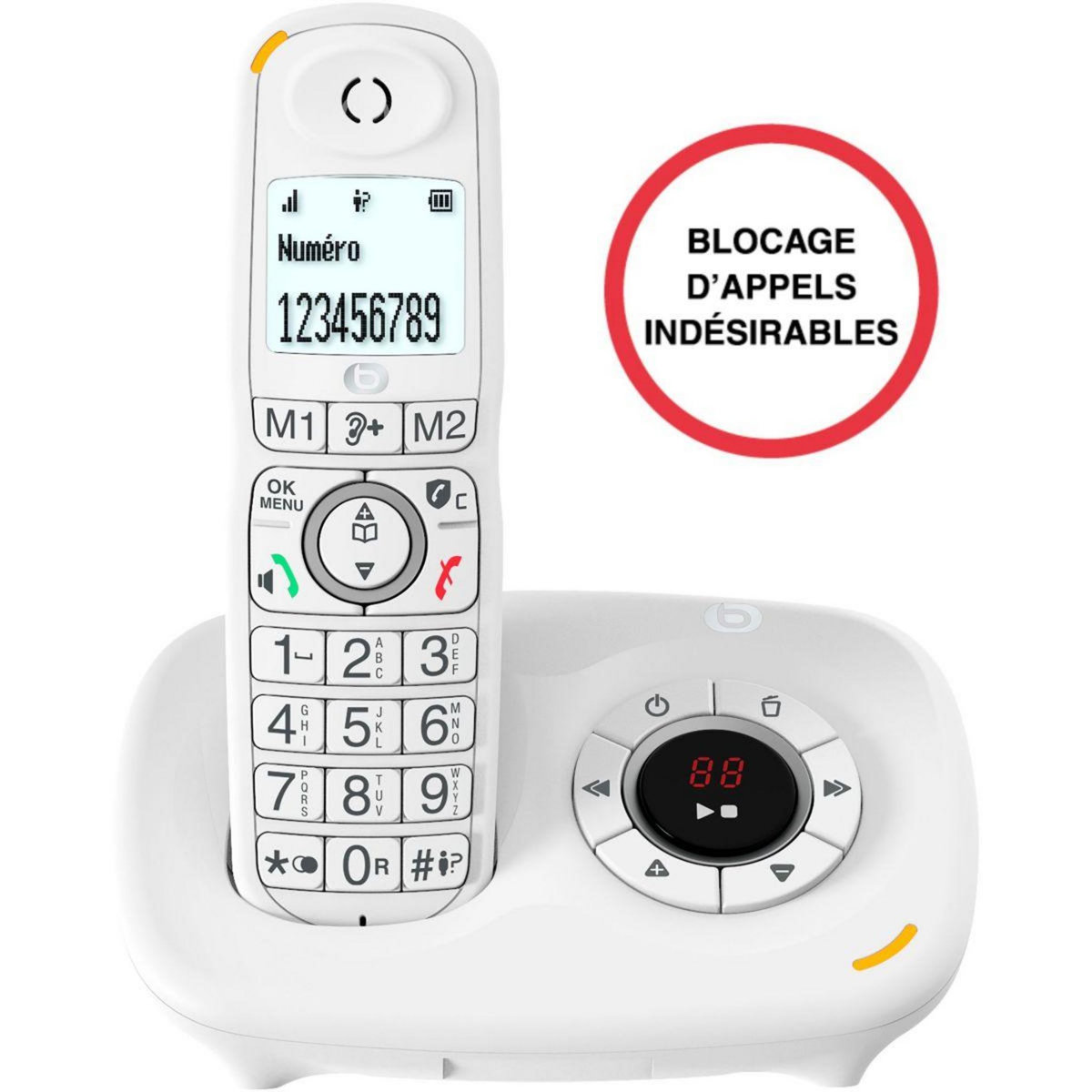 ESSENTIEL B Téléphone sans fil BRIO SOLO Rép