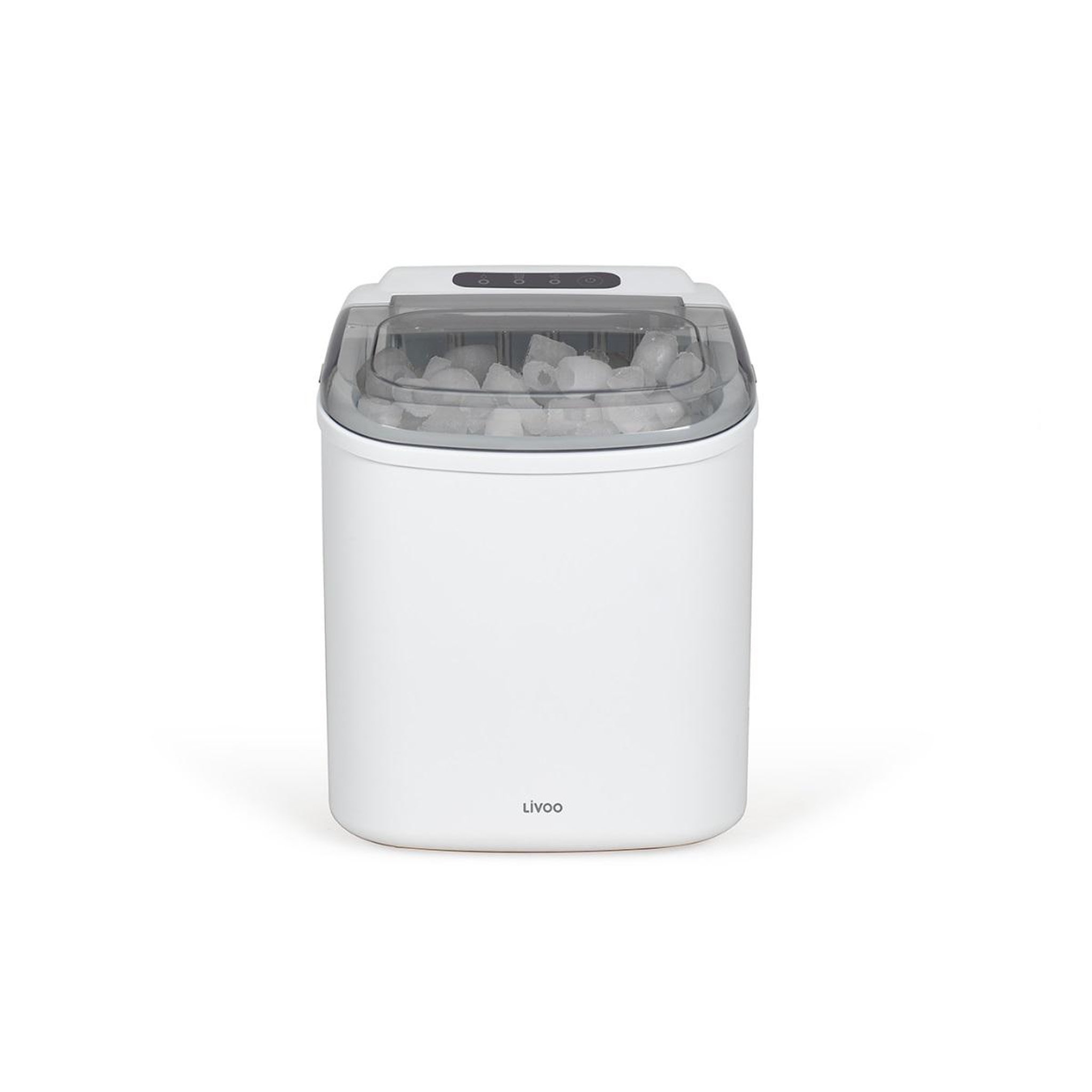 Voir la diapositive 2 : LIVOO Machine à glaçons 150w 12kg/24h blanc - DOM484