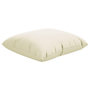Voir la diapositive 5 : VIDAXL Coussins de canape lot de 4 creme 50x50 cm tissu