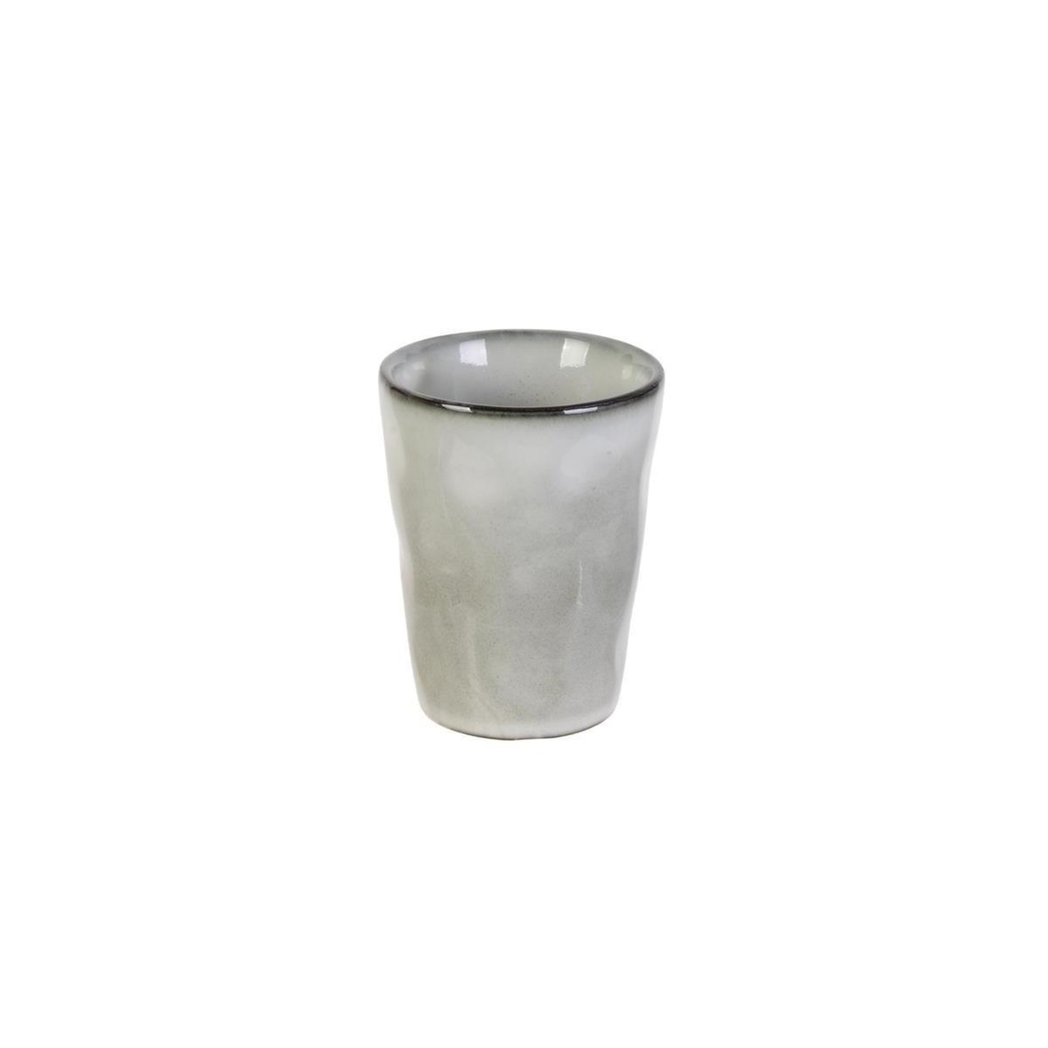 Voir la diapositive 2 : The Home Deco Factory Lot de 6 tasses  au grès du temps  7cm gris