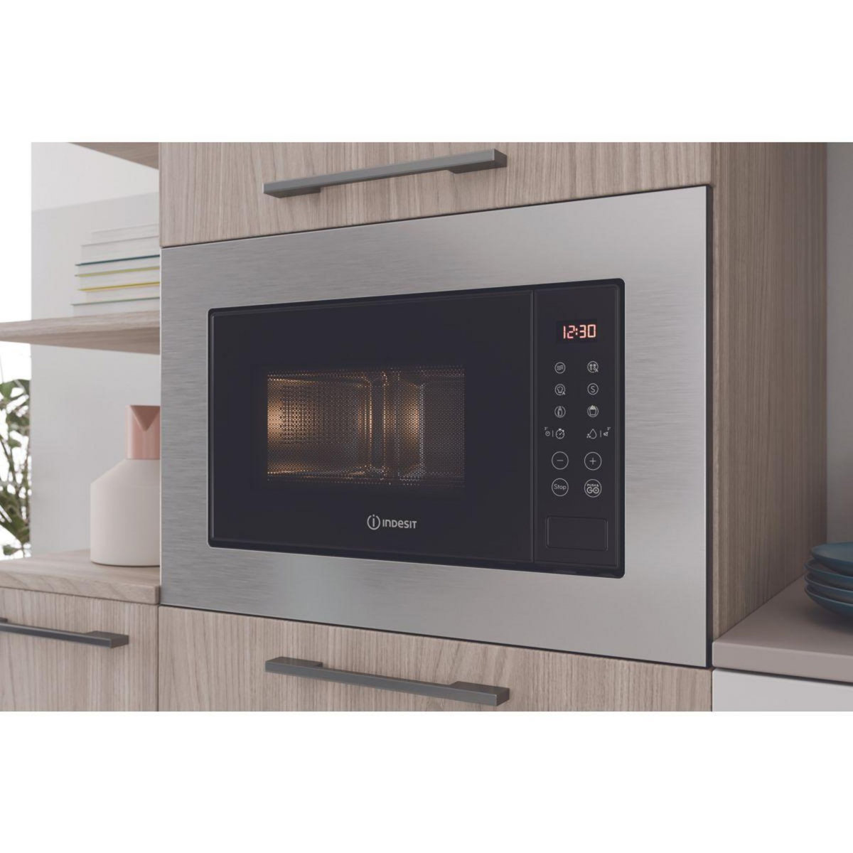 Indesit Micro ondes encastrable MWI120SX