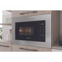 Voir la diapositive 2 : Indesit Micro ondes encastrable MWI120SX