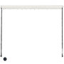 Voir la diapositive 5 : VIDAXL Auvent retractable avec LED 350x150 cm Creme