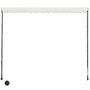Voir la diapositive 5 : VIDAXL Auvent retractable avec LED 350x150 cm Creme