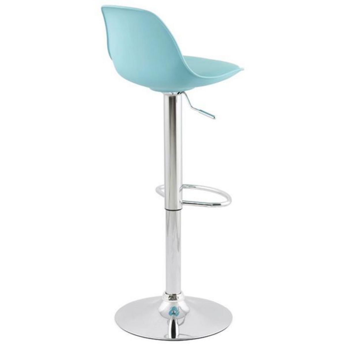 Paris Prix Tabouret de Bar  Queen  81-104cm Bleu