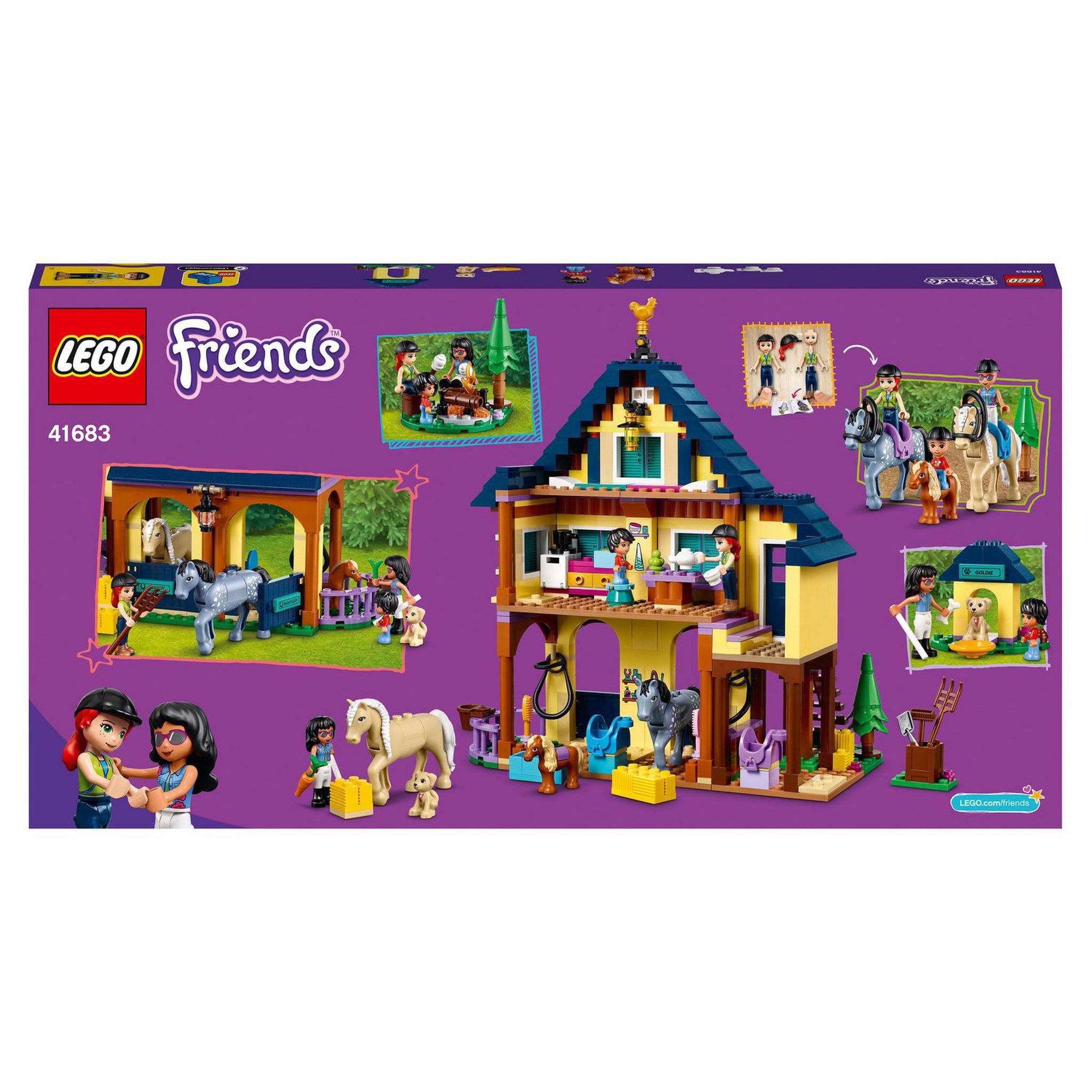 Voir la diapositive 8 : LEGO Friends 41683 - Le centre équestre de la forêt dès 7 ans