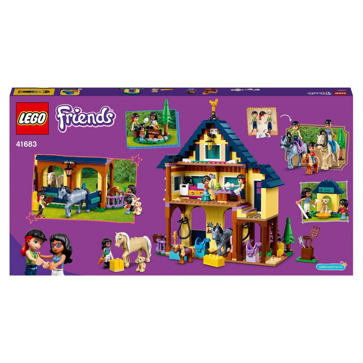 LEGO Friends 41683 - Le centre équestre de la forêt dès 7 ans