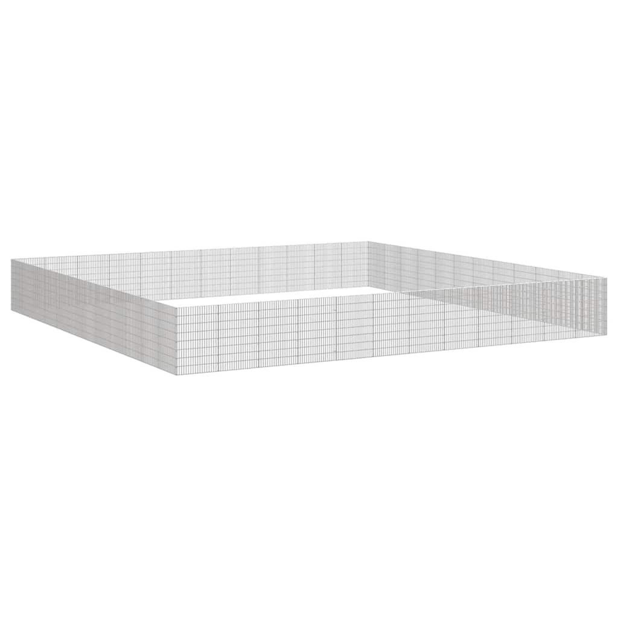 Voir la diapositive 3 : VIDAXL Enclos pour animaux en liberte 48panneaux 54x80cm fer galvanise