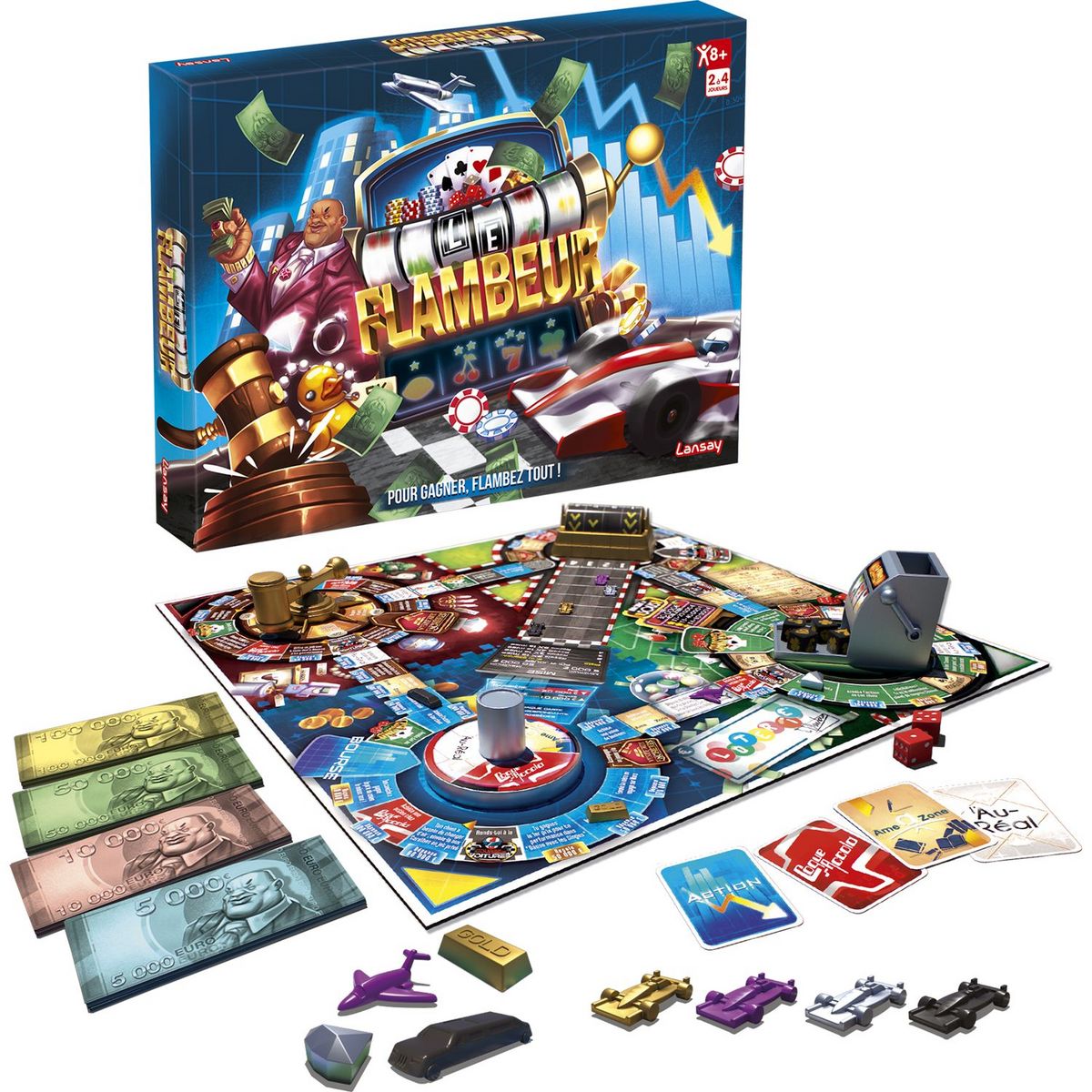 LANSAY Jeu d'ambiance - Le flambeur 