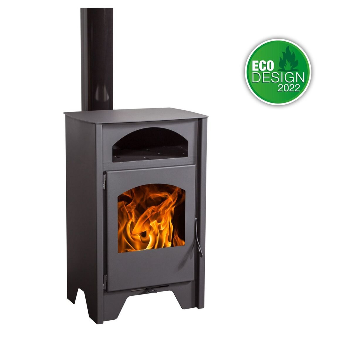 Juan Panadero Poêle à bois TOULOUSE PREMIUM 7,4 Kw