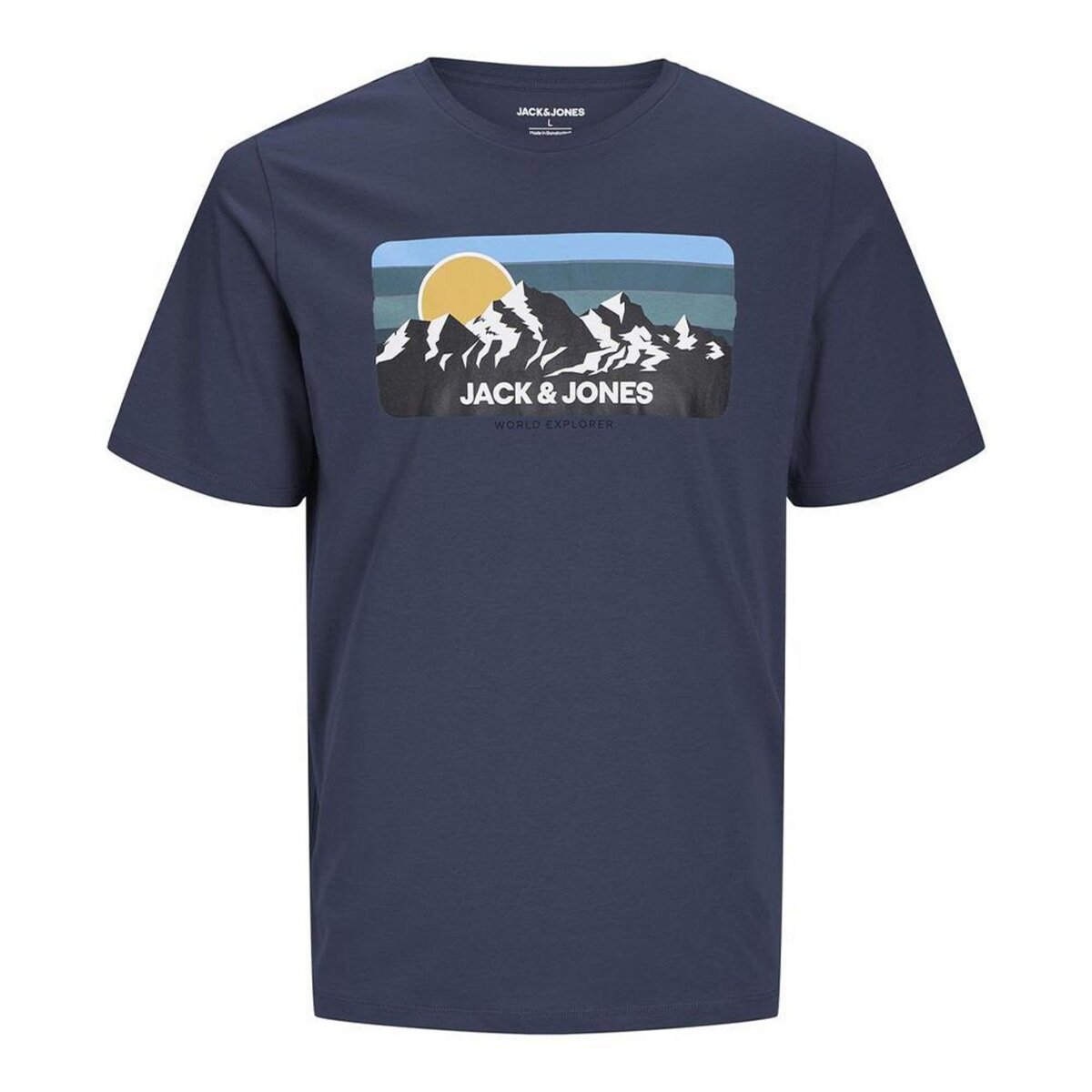 Jack & Jones T-Shirt  Homme Jack & Jones Peak Neck