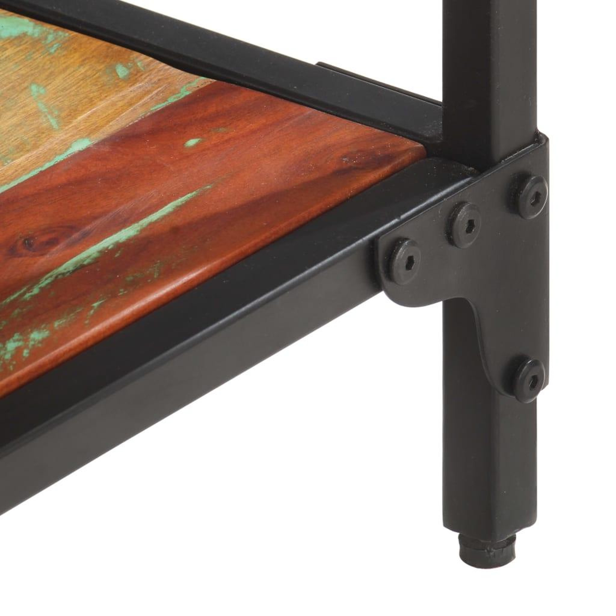 Voir la diapositive 5 : VIDAXL Meuble TV 150x30x40 cm Bois de recuperation massif