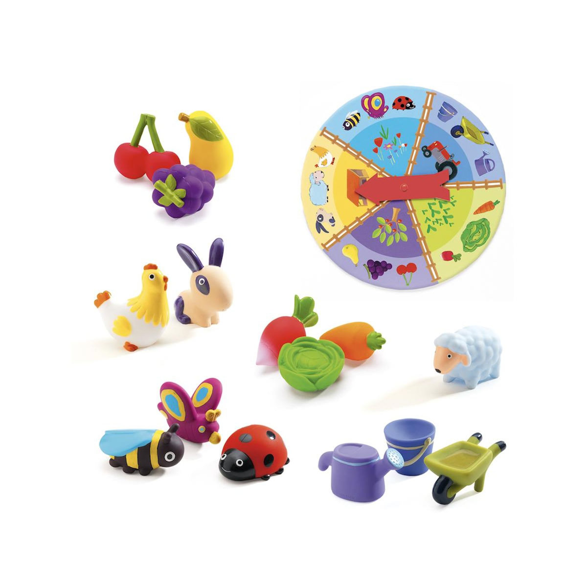 Djeco Tactilo Loto Ferme -