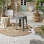 Voir la diapositive 2 : The Home Deco Factory Tabouret empilable coloris gris