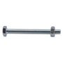 Voir la diapositive 1 :  Boulon tête hexagonale et écrou Vissal finition zinguée Ø5 x 20 mm  lot de 18